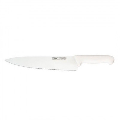 Cuchillo Cocina Medio Golpe 25Cm Blanco Ivo Professional Inox