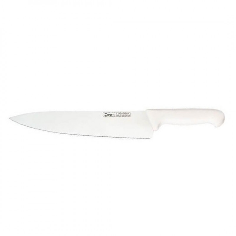 Cuchillo Cocina Medio Golpe 25Cm Blanco Ivo Professional Inox