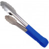 Tenaza Cocina 22Cm Inox Mango Goma Azul