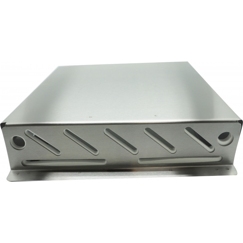 Porta cuchillos Inox 7 Ranuras 31X30X6Cm