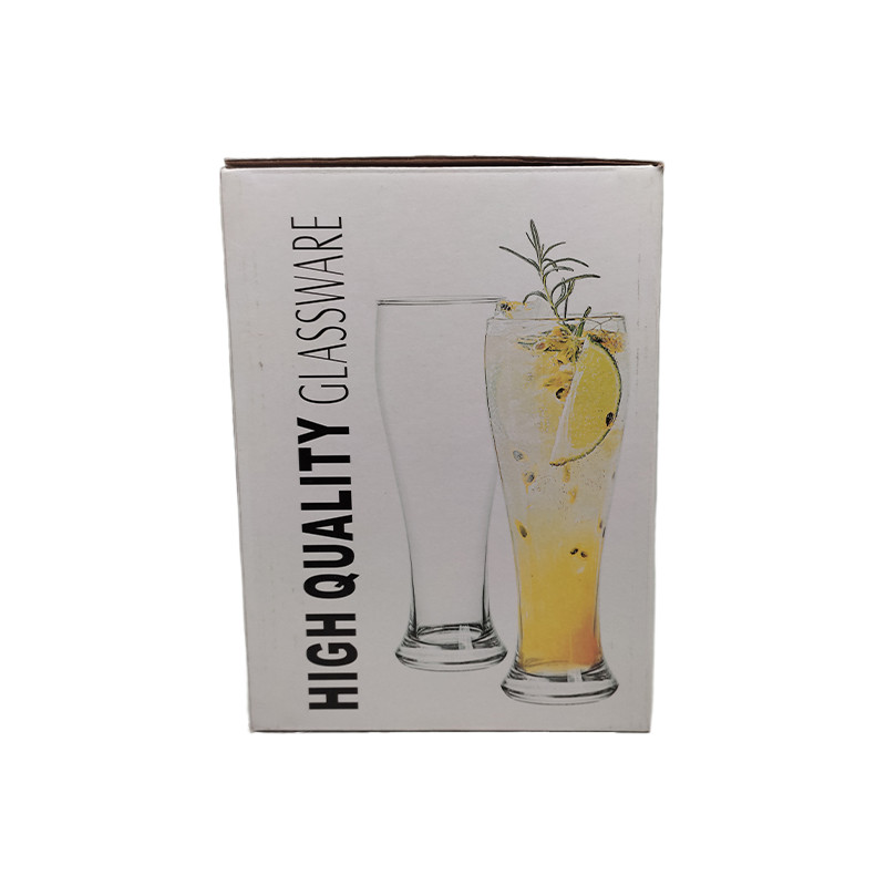 Set vasos cerveza 698ml Fluent 4 unidades