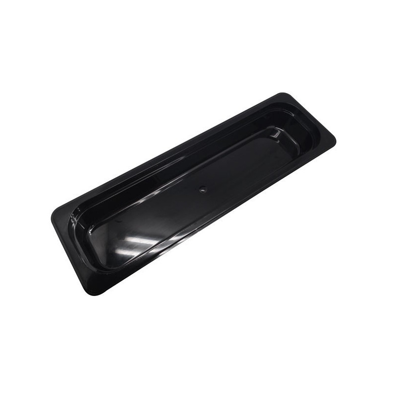 Depósito GN 2/4 6.5cm Policarbonato Negro | Gplast