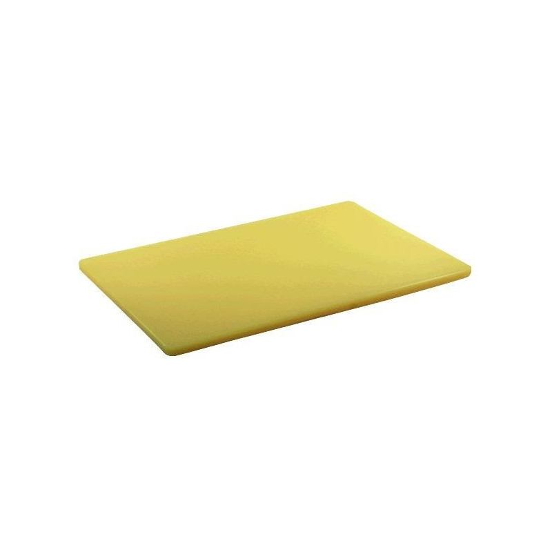 TABLA PICAR PE AMARILLO 60X40X1.2CM BIG CHEF