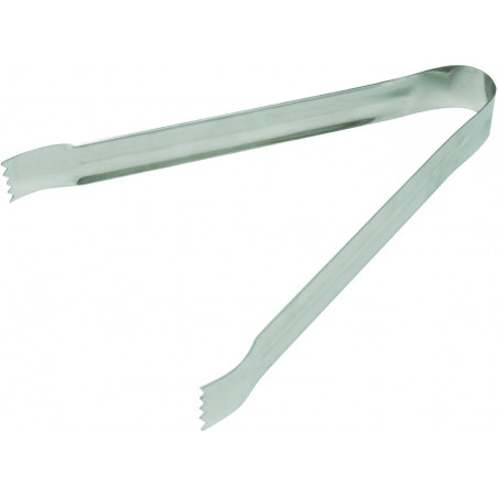 Pinza Hielo Inox 18Cm