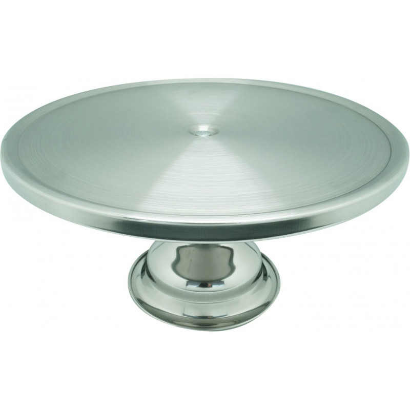 Portatorta Fijo Inox Ø30X17Cm