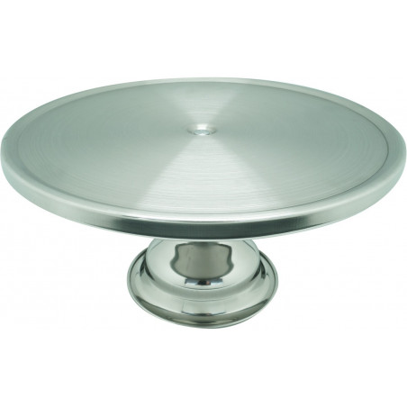 Portatorta Fijo Inox Ø30X17Cm