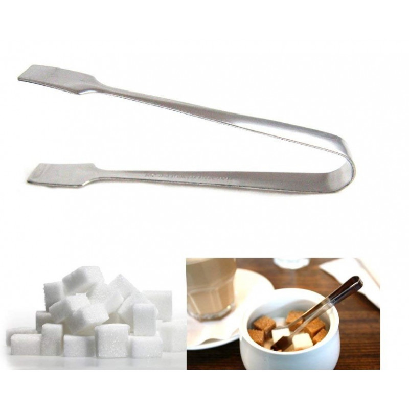 Pinza Azucar Inox 12Cm