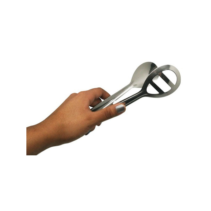 Tenaza Servicio Ensalada Inox 19Cm