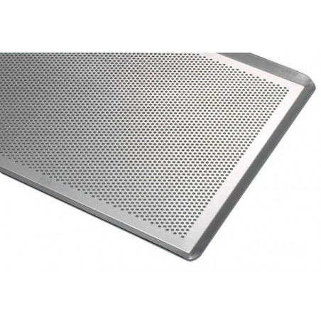 Bandeja horno perforada aluminio 60x40x2cm