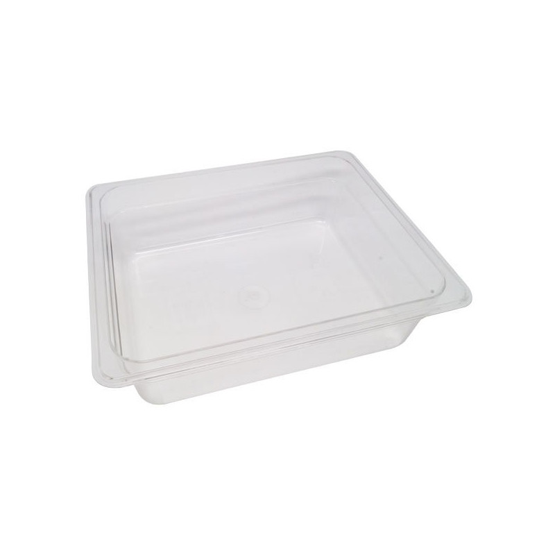 Depósito gastronorm 1/2 10cm policarbonato transparente Gplast