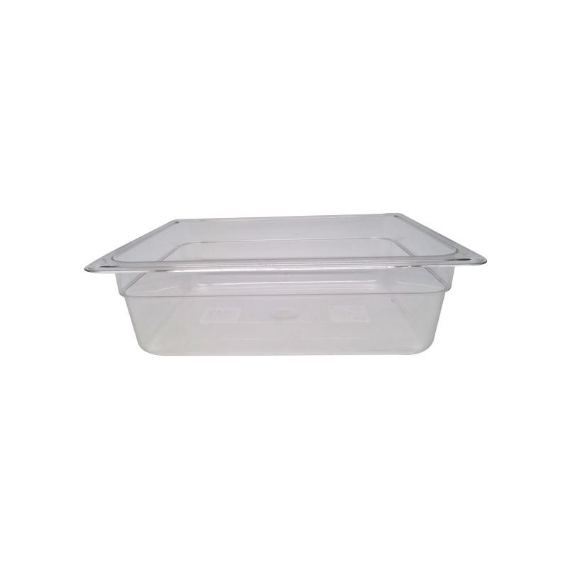Depósito gastronorm 1/2 10cm policarbonato transparente Gplast