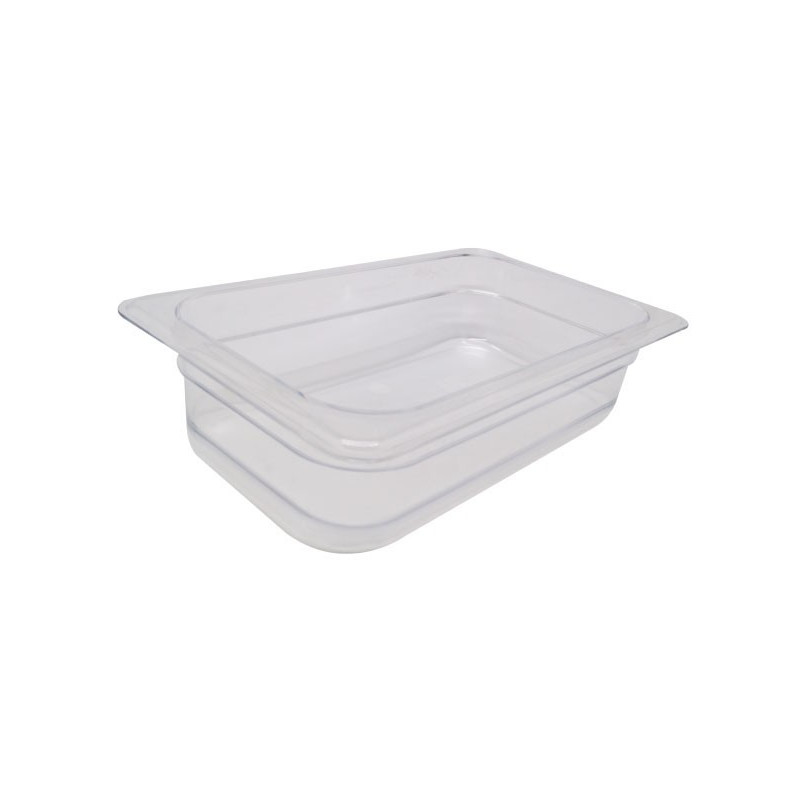 Depósito GN 1/3 6.5cm Policarbonato Transparente | Gplast
