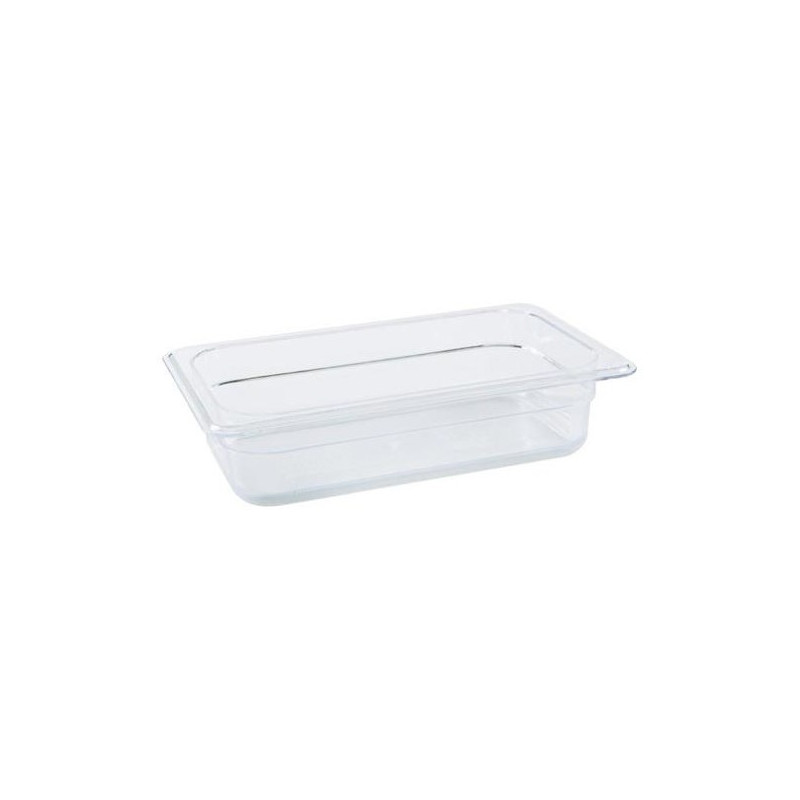 Depósito gastronorm 1/3 15cm policarbonato transparente Gplast