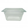 Depósito GN 1/4 15cm Policarbonato Transparente | Gplast
