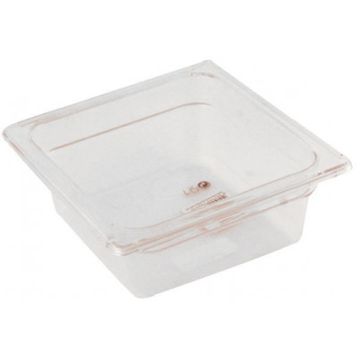 Depósito gastronorm 1/6 15cm policarbonato transparente Gplast