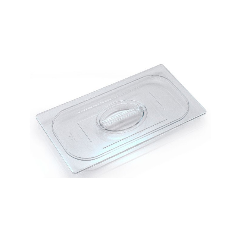 Tapa depósito gastronorm 1/3  policarbonato transparente Gplast