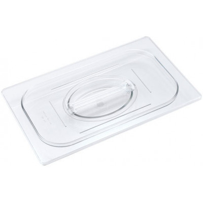 Tapa depósito gastronorm 1/6  policarbonato transparente Gplast