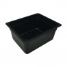 Depósito GN 1/2 15cm Policarbonato Negro | Gplast