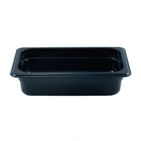 Depósito GN 1/4 15cm Policarbonato Negro | Gplast