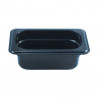 Depósito GN 1/9 6.5cm Policarbonato Negro | Gplast