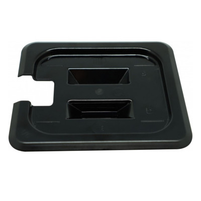 Tapa Depósito GN 1/6  Policarbonato Negro | Gplast