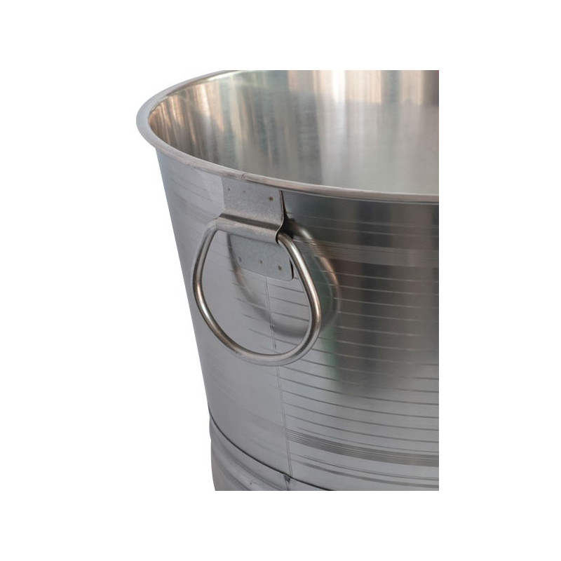 Balde Bar Bebidas Acero Inoxidable  45X30 Cm