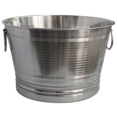 Balde Bar Bebidas Acero Inoxidable  45X30 Cm