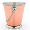 Balde Mini Nanostyle Cobre C/Base Ø9Cm Inox Kmw
