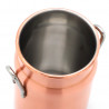 Jarrita Leche 145ml Baño Cobre Ø4.5x7.5cm Inoxidable