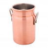 Jarrita Leche 145ml Baño Cobre Ø4.5x7.5cm Inoxidable
