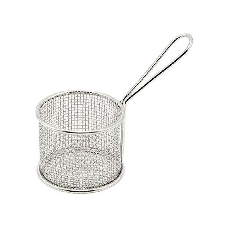 Canasto Mini Nanostyle C/Mango Rdo Ø8X8Cm Inox Kmw