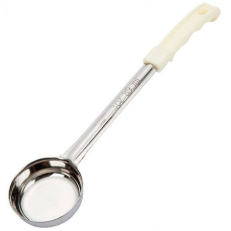 Cucharon Porcionador Inox 90Ml / 3Oz Liso Beige
