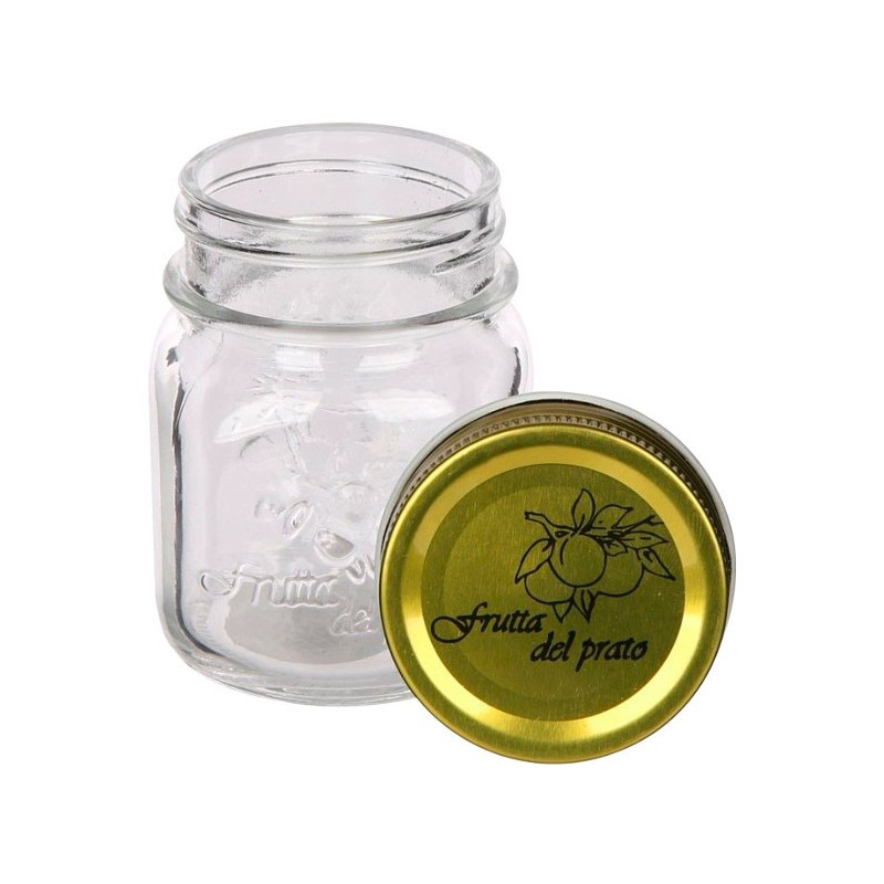 Frasco Vidrio 250Ml C/Tapa