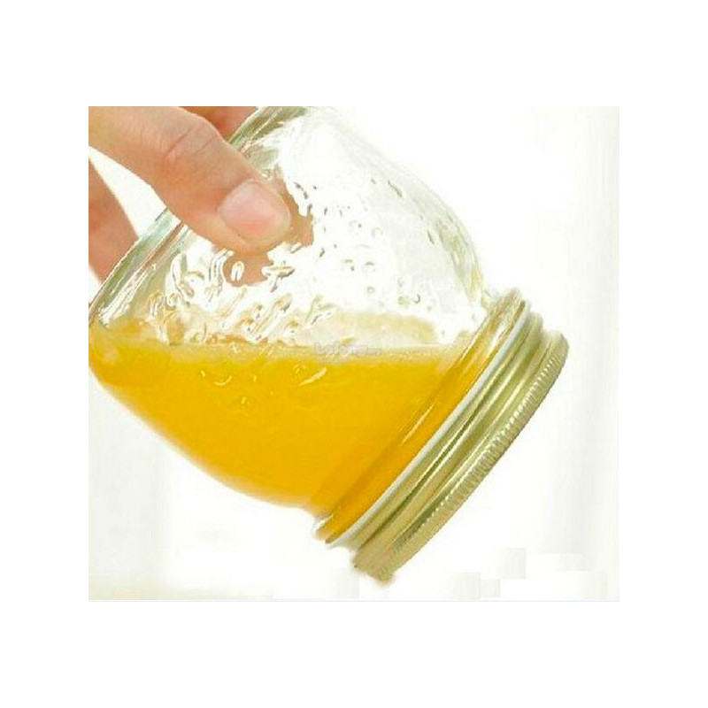 Frasco Vidrio 250Ml C/Tapa