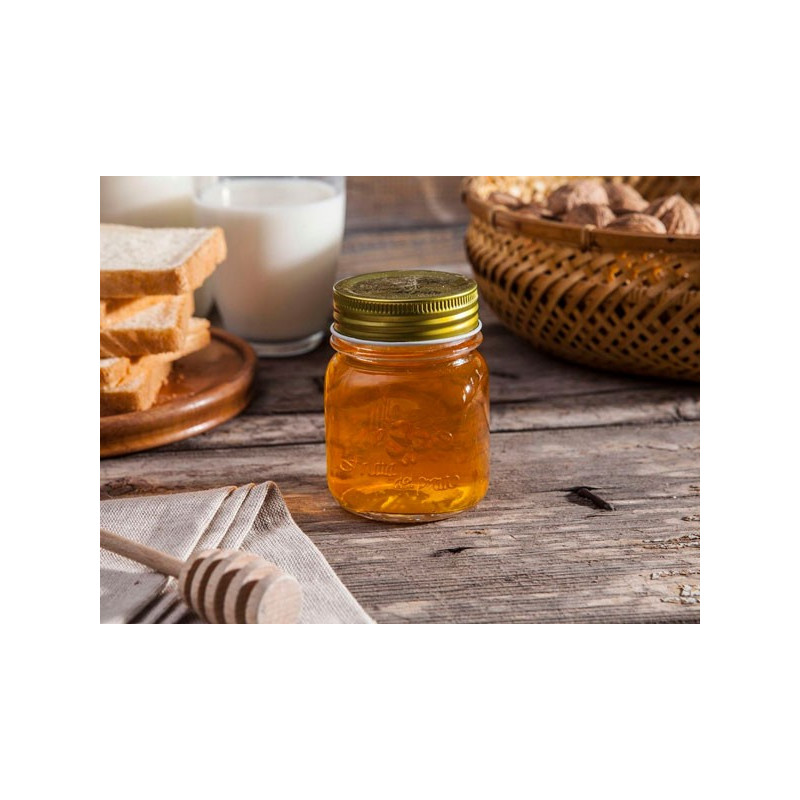 Frasco Vidrio 250Ml C/Tapa