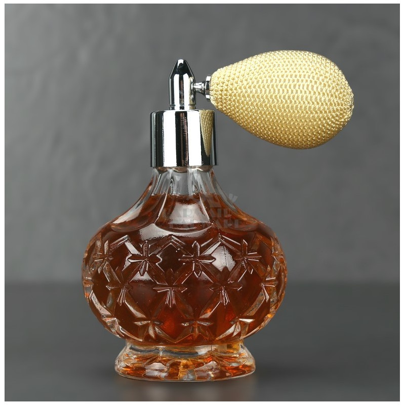 Bitero Vidrio 90Ml Barkeeper Flor C/Bomba De Aire