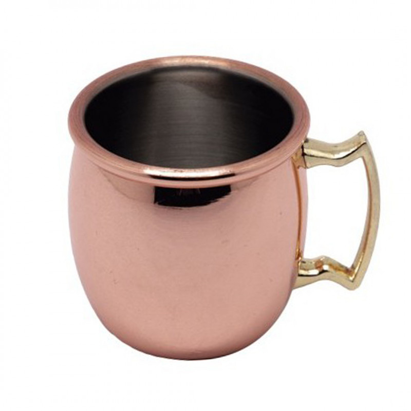 Jarra Moscow Mule Mini 60Ml Inox Baño Cobre Barkeeper