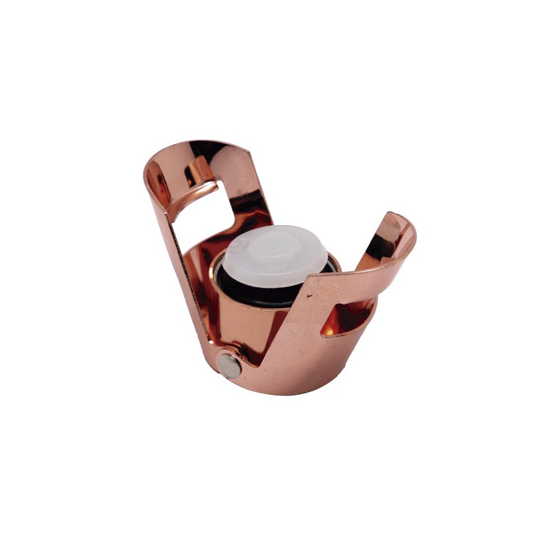 Tapon Champagne Inox Baño Cobre Barkeeper