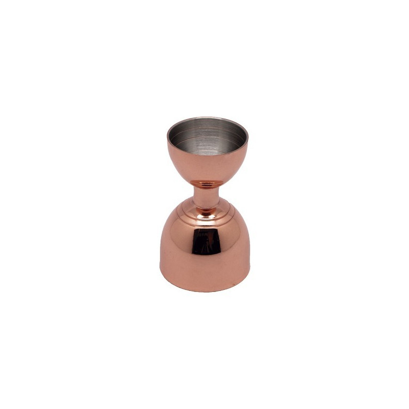 Jigger Bell Japones 30 A 59 Ml - 1 Oz A 2 Oz Inox Baño Cobre Barkeeper