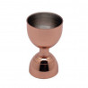 Jigger Bell Japones 30 A 59 Ml - 1 Oz A 2 Oz Inox Baño Cobre Barkeeper