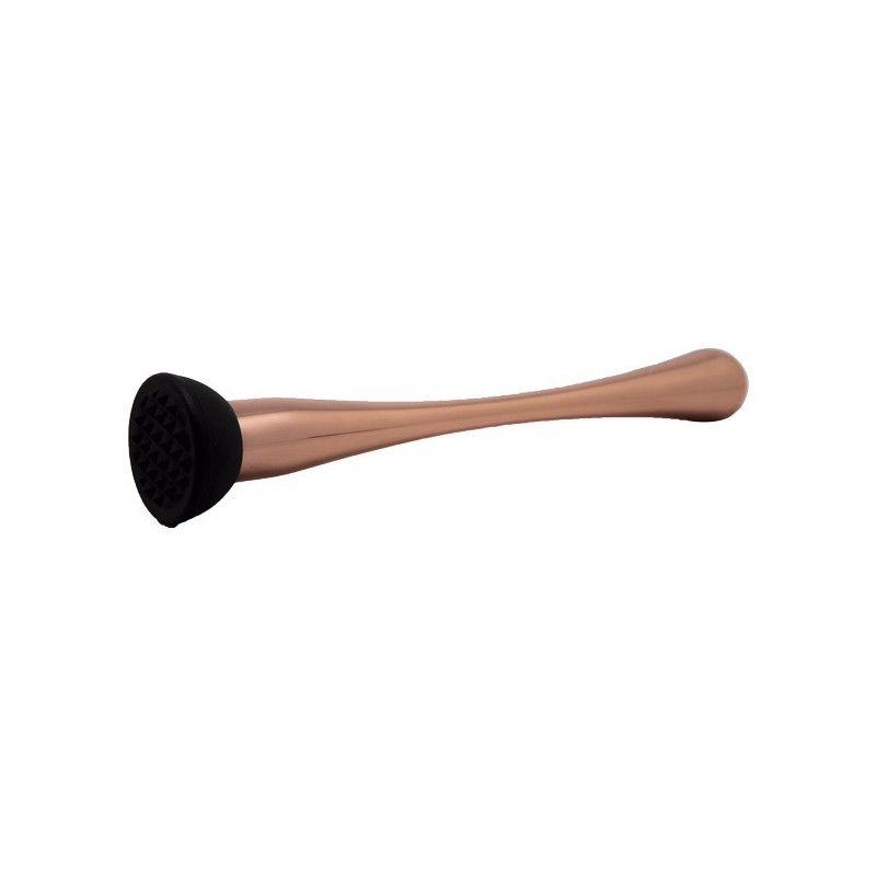 Brazo de Mortero Acero con Baño Cobre 23cm Barkeeper