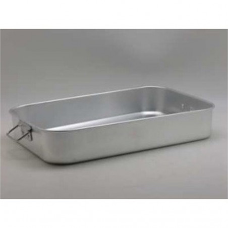 Asadera Alum Con Asa 1.2Mm 62X42X7.3Cm