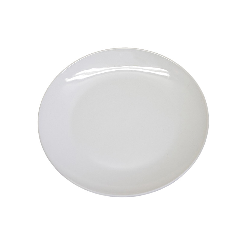 Set 6 Plato Principal 23cm Porcelana | Vajilla Coupe | Steward.cl