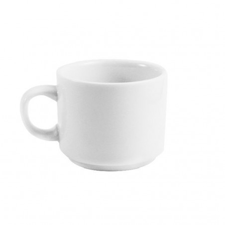 Taza Café Hotel | Set Porcelana 6 Tazas de 100ml