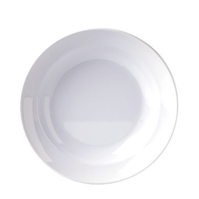 PLATO TAI PING HONDO 23,5CM MELAMINA BLANCO