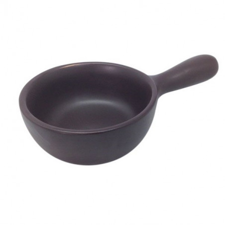 Set cazo cerámica café 10x4cm 12 piezas Pottery