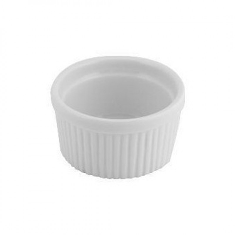 Pocillo Souffle Hotel | Set 6 Potes Porcelana 5,5cm | Steward.cl