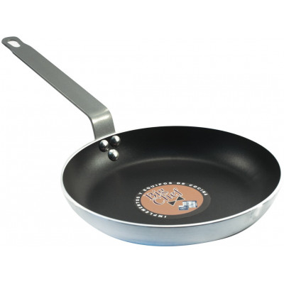 Sarten Ø26X4Cm Alum 4Mm Teflon Big Chef