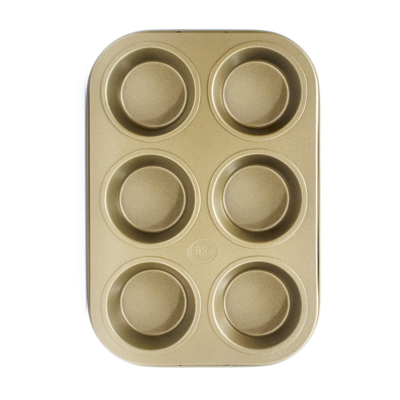 Molde Muffin Acero Antiadherente Ilko 0.4Mm