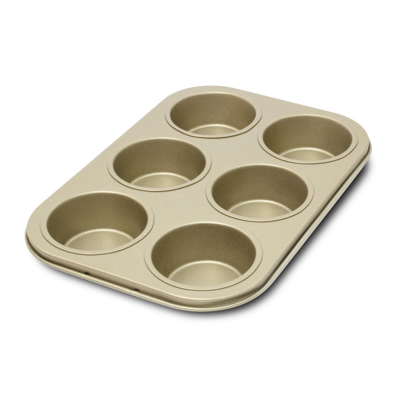 Molde Muffin Acero Antiadherente Ilko 0.4Mm